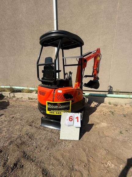 2025 CFG MINI EXCAVATOR MODEL: NT18K - KUBOTA DIESEL ENGINE, S/N: NT18K2025L052073 (KEY)