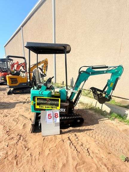 2025 CFG MINI EXCAVATOR MODEL: MH12RX - RATO GASOLINE ENGINE, S/N: MH12RX20250426V48 (KEY)