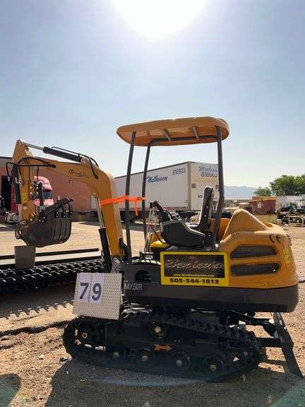 2025 CFG MINI EXCAVATOR MODEL: MX50R - RATO GASOLINE ENGINE, S/N: MX50R2025J0000112 (KEY)