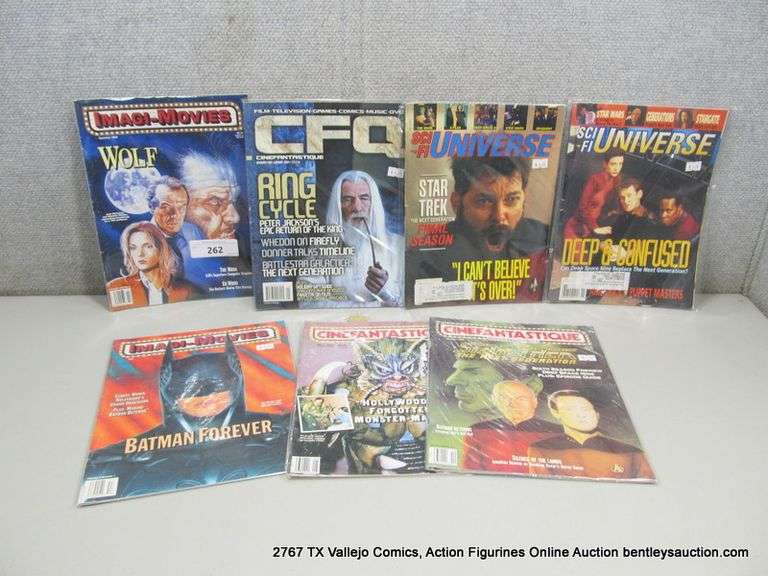 LOT: (7) COMIC BOOK GRAB BAG W/ SCIFI UNIVERSE & IMAGI MOVIES