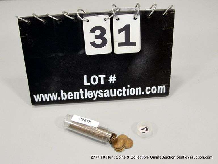 1925 WHEAT PENNY CENT ROLL (QTY: 50)