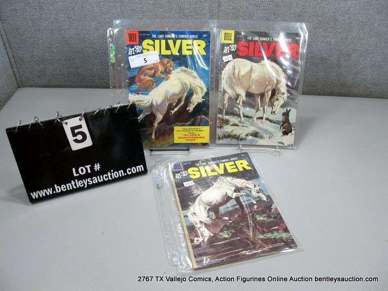 LOT: (3) 10¢ HI-YO/SILVER COMICS