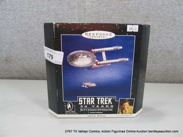 STAR TREK 30 YEAR'S ORNAMENT SET