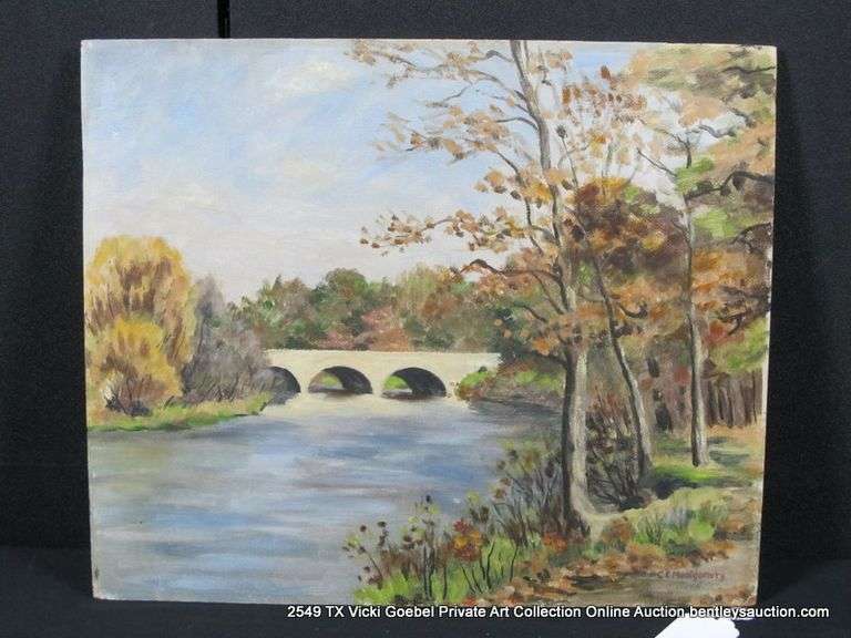 BRIDGE OVER THE RIVER: "DES PLAINES RIVER"