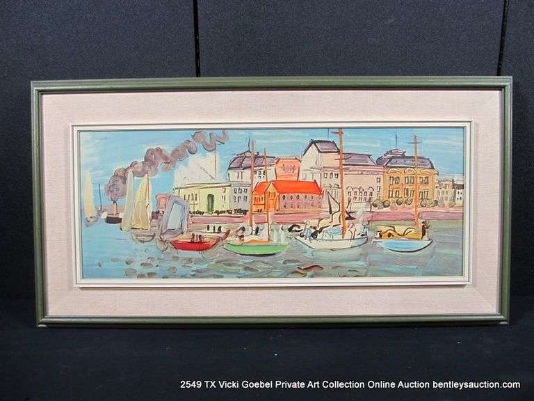 "REGATE A DEAUVILLE" 18 X 35