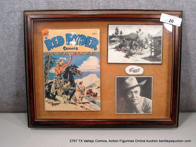 RED RYDER FRED HARMON FRAMED TRIBUTE