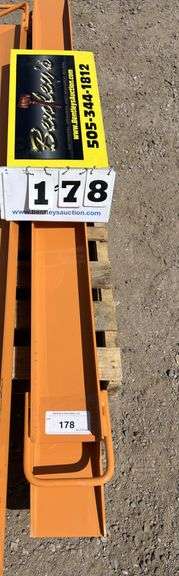 2025 WOLVERINE PALLET FORKS EXTENSIONS MODEL: EX-66-84L, 84"