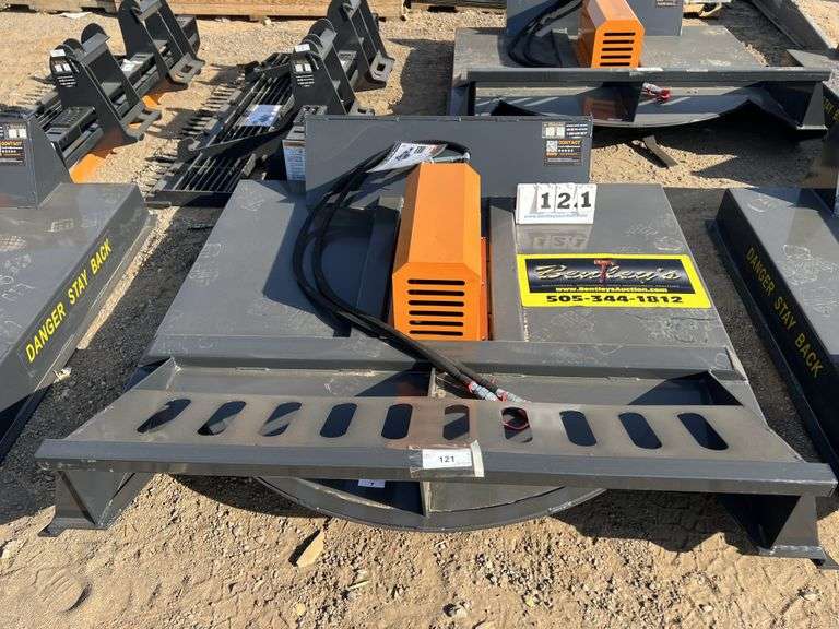 2025 WOLVERINE SKID STEER BRUSH CUTTER ATTACHMENT MODEL: BC-13-72W, 72"