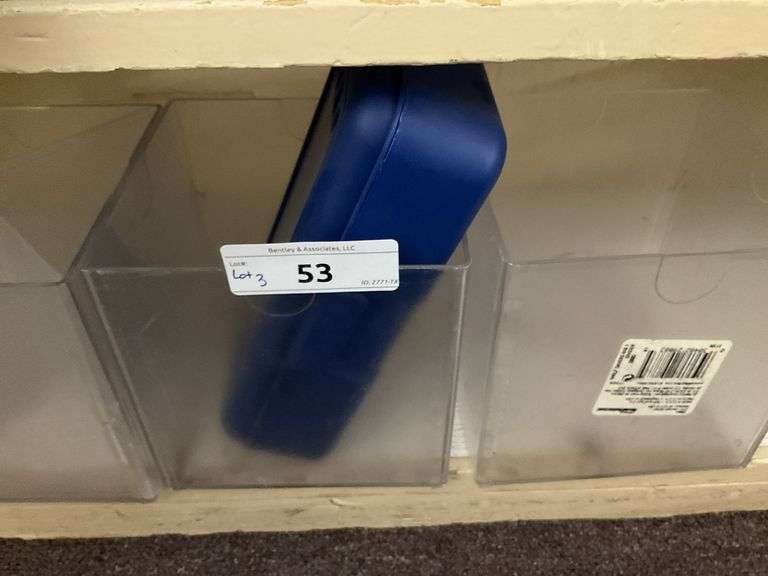 LOT: (3) SHELF ORGANIZERS AND PENCIL CASE