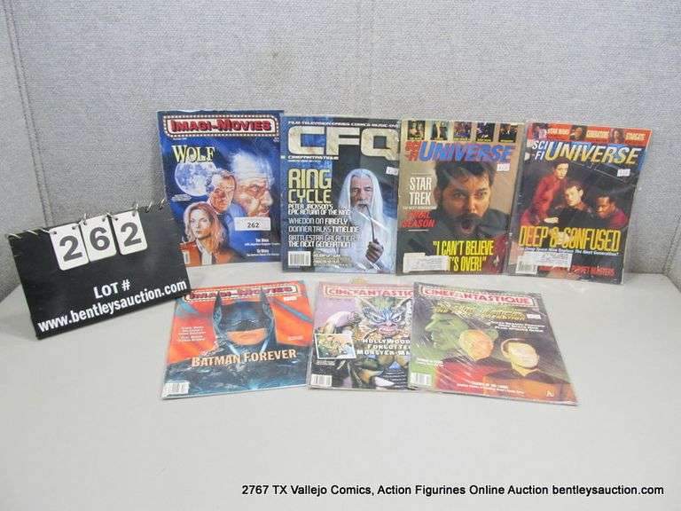 LOT: (7) COMIC BOOK GRAB BAG W/ SCIFI UNIVERSE & IMAGI MOVIES