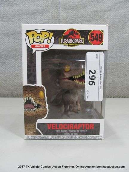 FUNKO POP! JURASSIC PARK VELOCIRAPTOR #549