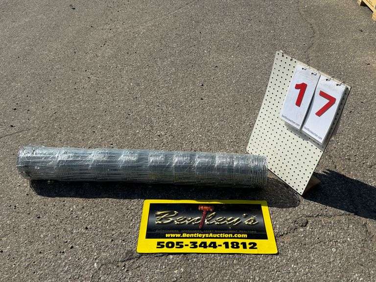 2025 KJ HOT DIP GALVANIZED FIELD FENCE MODEL: K1230, 4' X 100'