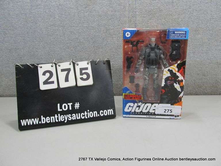 HASBORO G.I. JOE COBRA ISLAND "FIREFLY" FIGURE