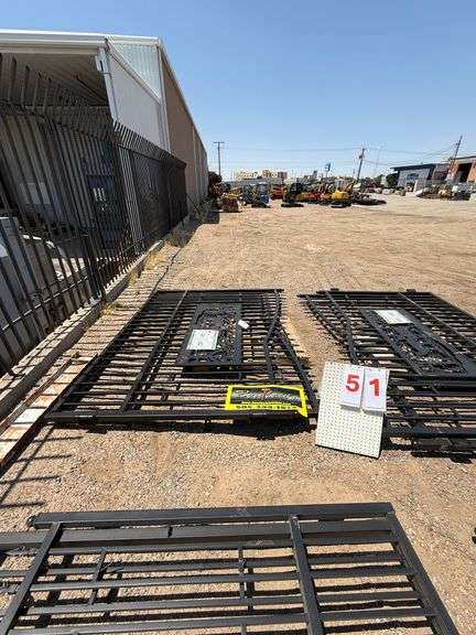 2025 KJ METAL FARM DELIVERY GATE MODEL: K0720, 7' X 20'
