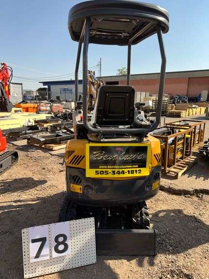 2025 CFG MINI EXCAVATOR MODEL: QK18R - RATO GASOLINE ENGINE, S/N: QK18R202505010119 (KEY)
