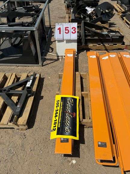 2025 WOLVERINE PALLET FORKS EXTENSIONS MODEL: EX-66-78L, 78"