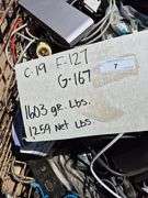 CONTENTS ONLY: WIRE IN BASKET, 1603 GROSS LBS., 1259 NET LBS.