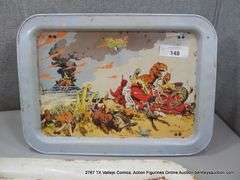 LOT: (3) RETRO TV EATING TRAYS