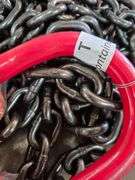 2024/2025 7' DOUBLE LEGS LIFTING CHAIN SLING 5/16" 7' MODEL: LHR-G80,