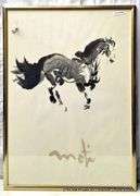 "HORSE IN MOTION" 29" X 21"