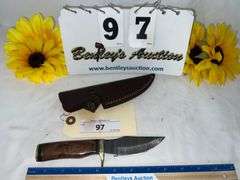 KNIFE W/ SHEATH, 8" TOTAL LENGTH