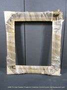 BRONZE PAINTED, CARVED ORNATE WOODEN FRAME - (WRAPPED IN PLASTIC) 28 X 32