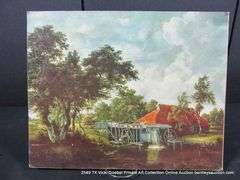"THE WATERMILL W/ GREAT RED ROOF"