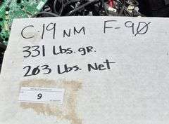 CONTENTS ONLY: WIRE IN BASKET, 331 GROSS LBS., 203 NET LBS.