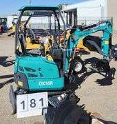 2024/2025 AGT MINI EXCAVATOR MODEL: QK16R - RATO GASOLINE ENGINE, S/N: QK16R202501050205 (KEY)