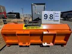 2025 WOLVERINE SKID STEER SNOW PUSHER MODEL: SP-15-84W, S/N: ZWD202502061-93