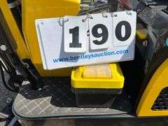 2024/2025 AGT MINI EXCAVATOR MODEL: QH12R - 420CC GAS ENGINE, S/N: QH12R240824000014 (KEY)