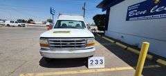 1996  FORD  F-250 PICKUP  W/ COVERED SERVICE BED  168,903 MILES
