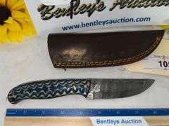 KNIFE W/ SHEATH, 8" TOTAL LENGTH