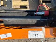 2025 WOLVERINE PALLET FORK HYDRAULIC ADJUSTABLE - FOR SKID LOADER MODEL: PFA-11-3300G,