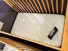 FOUNDATIONS BABY CRIB W/ MATTRESS