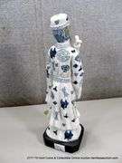LOT: 16" TALL ORIENTAL CERAMIC STATUE
