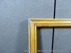 BROWN PAINTED WOOD FRAME 21 X 27