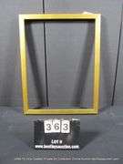 GOLD PAINTED, WOODEN FRAME 23 X 29