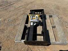 2025 WOLVERINE SKID STEER PALLET FORK FRAME MODEL: PFF3-13-45W