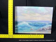 SEASCAPE: WAVES ON THE ROCKS
