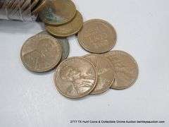 1952-D WHEAT PENNY CENT ROLL (QTY: 50)
