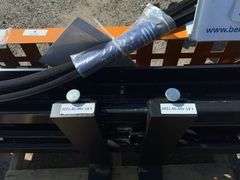 2025 WOLVERINE PALLET FORK HYDRAULIC ADJUSTABLE - FOR SKID LOADER MODEL: PFA-11-3300G,