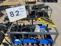 2025 CFG SKID STEER AUGER MODEL: SSECAG-Y WITH 3 BITS - 6", 12", 14" AUGERS, S/N: SSECAG-Y25042801F