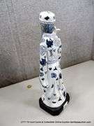LOT: 16" TALL ORIENTAL CERAMIC STATUE