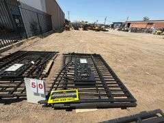 2025 KJ METAL FARM DELIVERY GATE MODEL: K0720, 7' X 20'