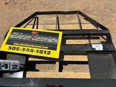 2024/2025 MOWER KING SKID STEER FORKS MODEL SA - ADJUSTABLE, QUICK ATTACH, S/N: SA25010501N-06N