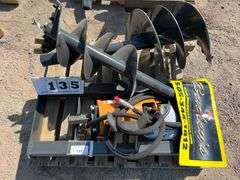 2025 WOLVERINE SKID STEER AUGER DRIVE & BIT ATTACHMENT MODEL: ADB-13-1218R,
