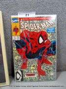 LOT: (2) SPIDERMAN 1 MC FARLANE HARDBACK "SPIDERMAN SPIRITS OF EARTH"