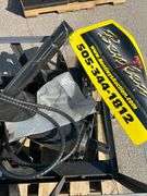 2025 MOWER KING SKID STEER AUGER MODEL: SSECAG-Y WITH 3 BITS - 6", 12", 14" AUGERS,