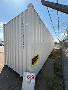2025 4-SIDE DOOR 40' HIGH CUBE CONTAINER, CFGU 403513 0 (NO KEY OR TITLE)